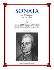 Sonata in C Major Flute Duet cover Thumbnail